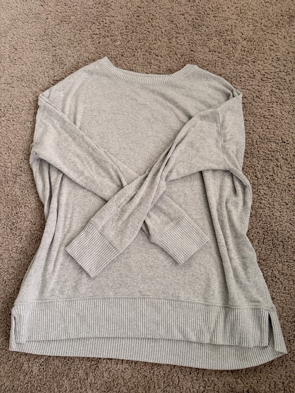 Light Gray Women’s Knit Sweater